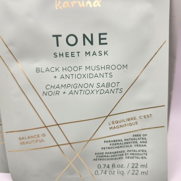 Karina Drench and Tone Duo 4 Piece Sheet Mask Set - Picture 4 of 8